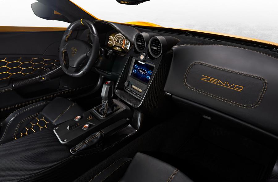 Интерьер Zenvo ST1 2015 года  (фото 5 из 5)